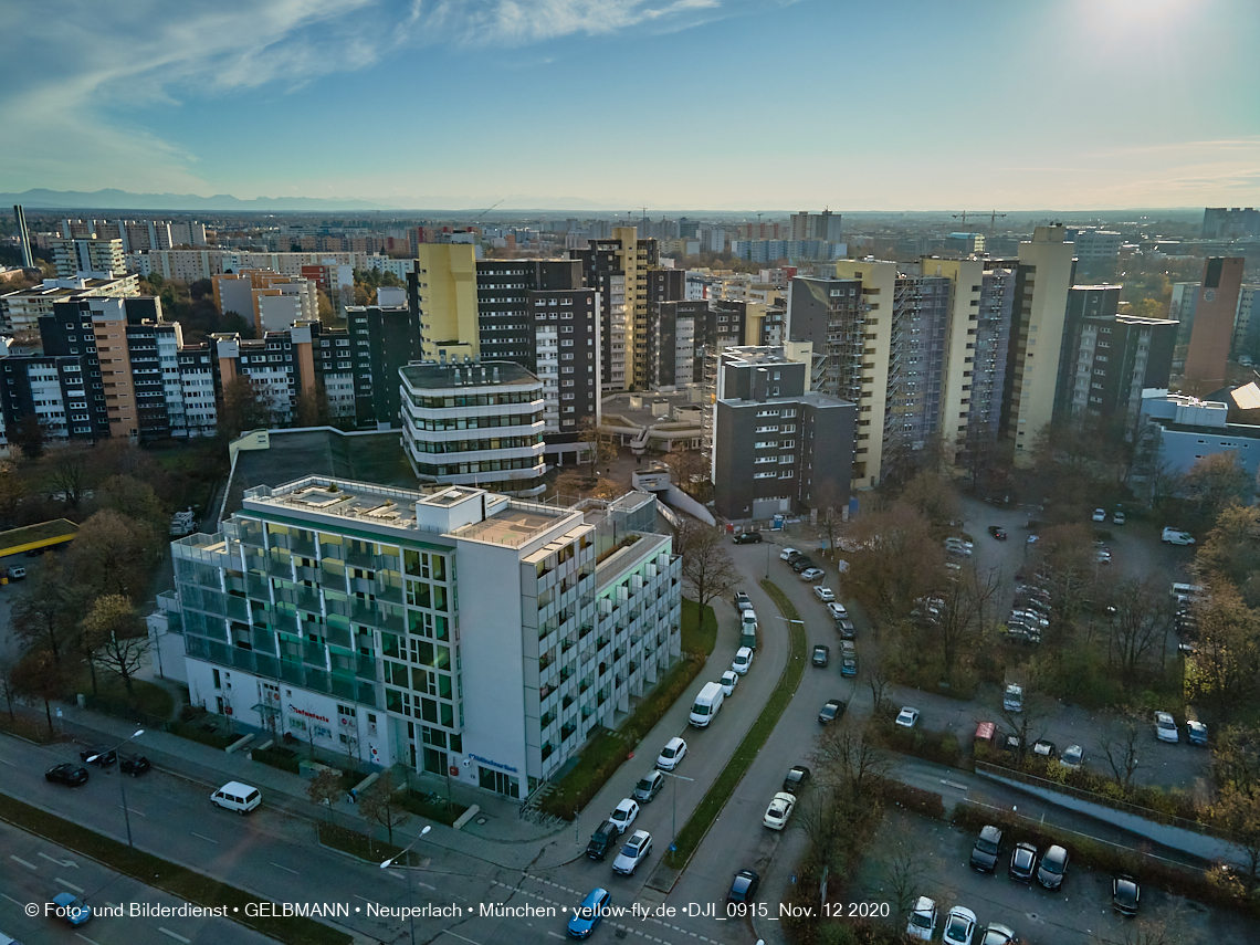 12.11./09.11.2020 - Marx-Zentrum und Umgebung am Karl-Marx-Ring in Neuperlach